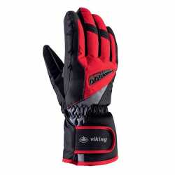 Перчатки Viking Baldo black/red size 8.