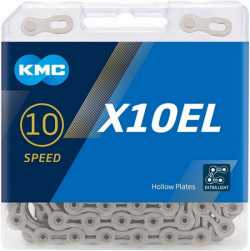 Цепь KMC X10EL, 114L, 10-ск. серебристый.